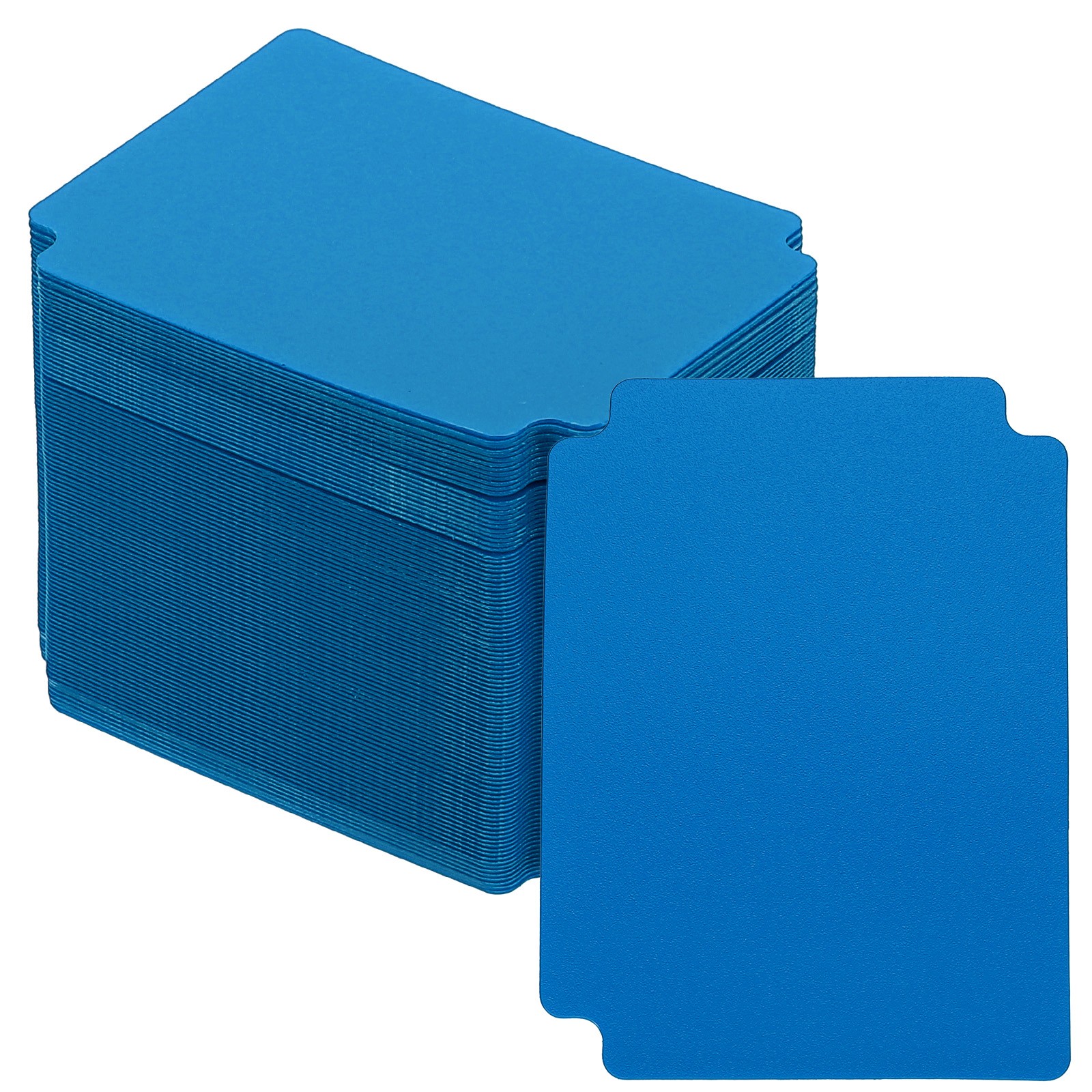 100Pcs Light Blue Index Card Divider Trading Card Storage Divider for Sport Game