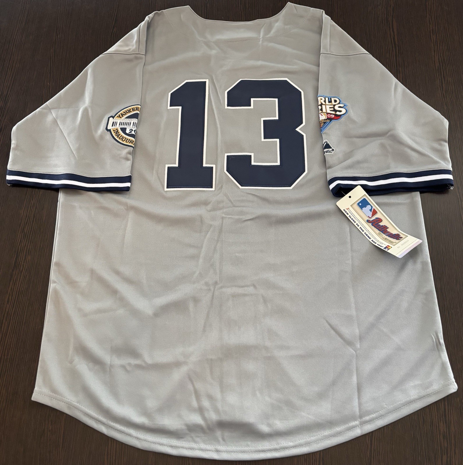 Alex Rodriguez 2009 New York Yankees World Series Men’s Jersey! Ships Same Day!