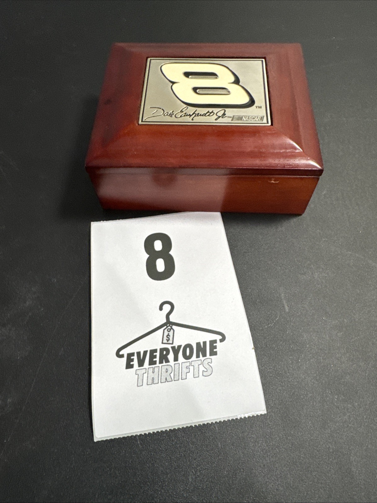 Dale Earnhardt Jr. #8 Collector Jewelry Box Cherry NASCAR Racing