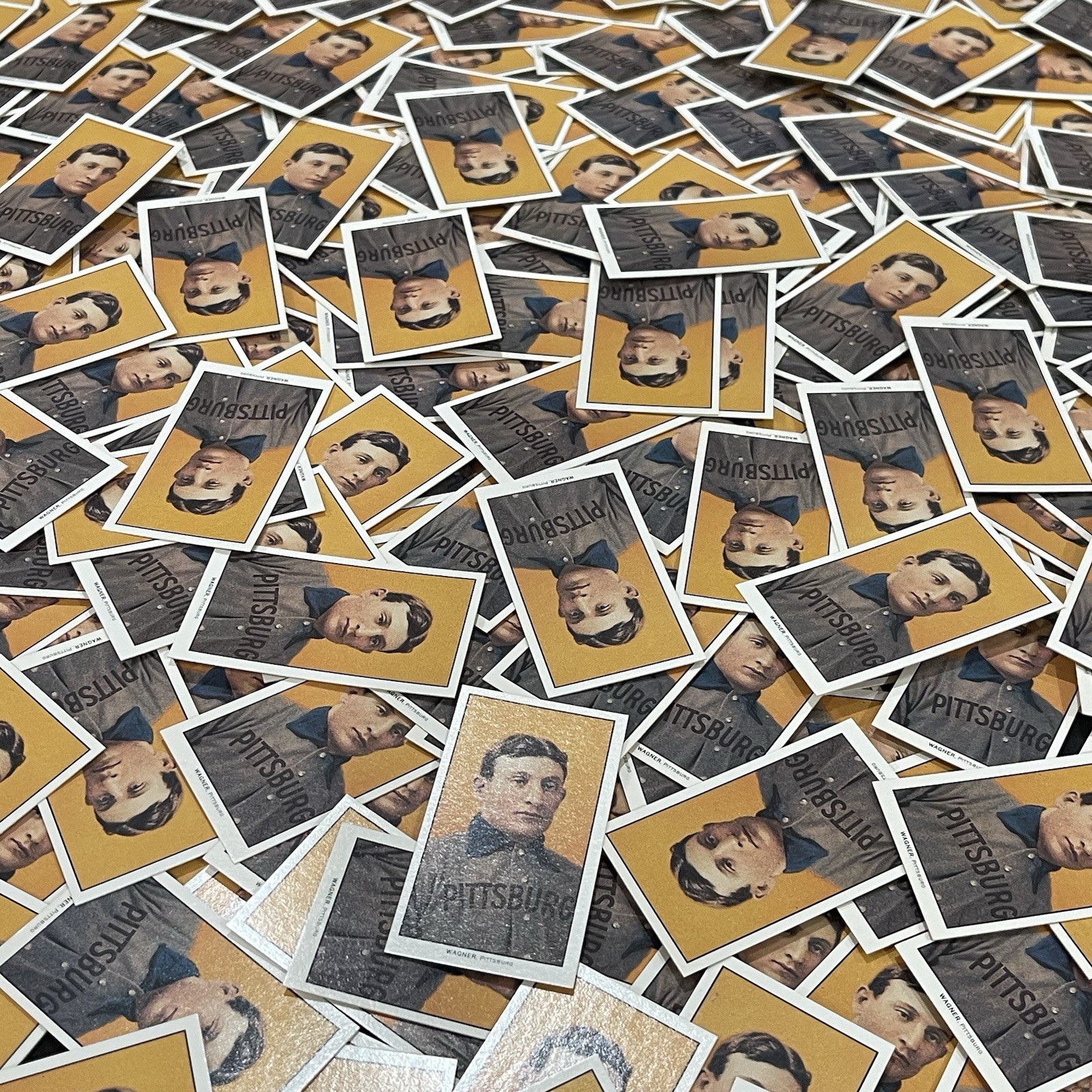1909-11 T206 HONUS WAGNER PITTSBURGH PIRATES (LOT OF 500) (LICENSED REPRINT) #4