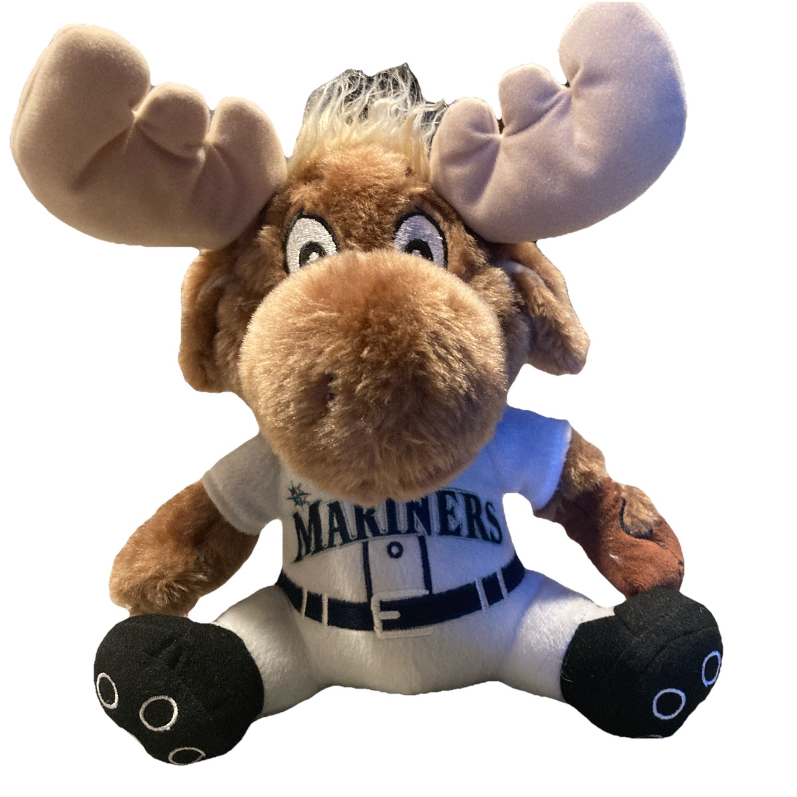 Seattle Mariners Plush Moose Mascot MLB Baseball 11” Stuffed Mascot