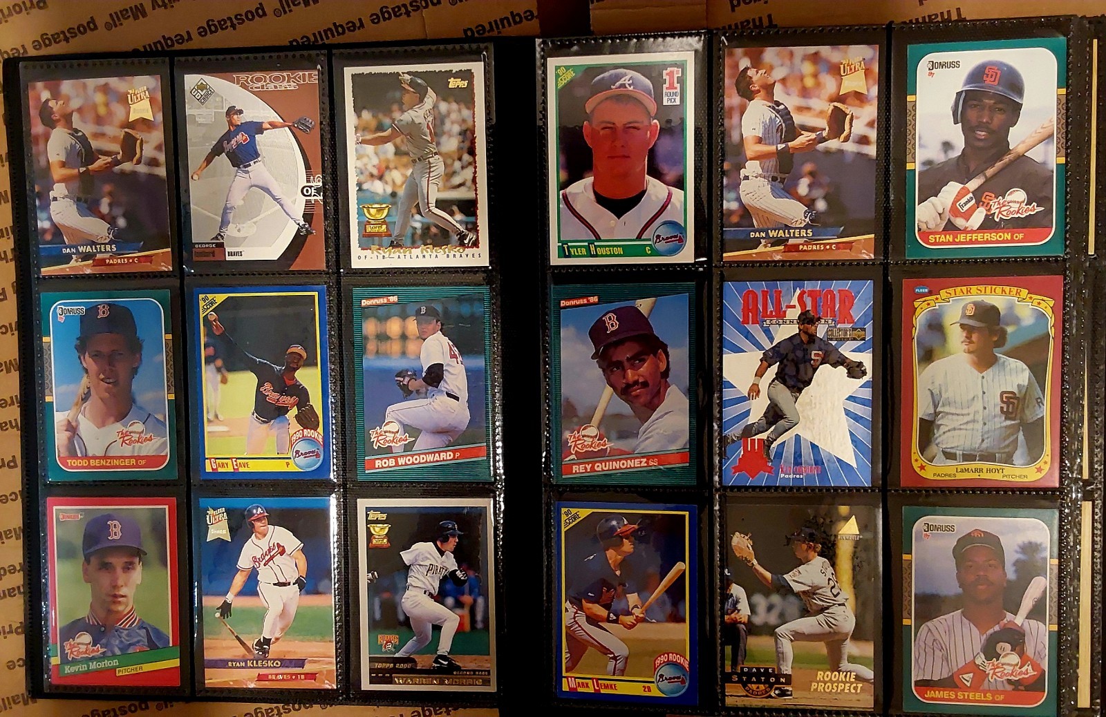 Huge Lot Of Baseball Rookie Cards 360 Total Mint or Near Mint Condition 🤔