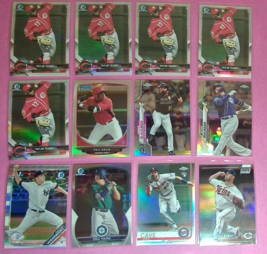 (57) CARD LOT OF MIXED REFRACTORS/PRISM