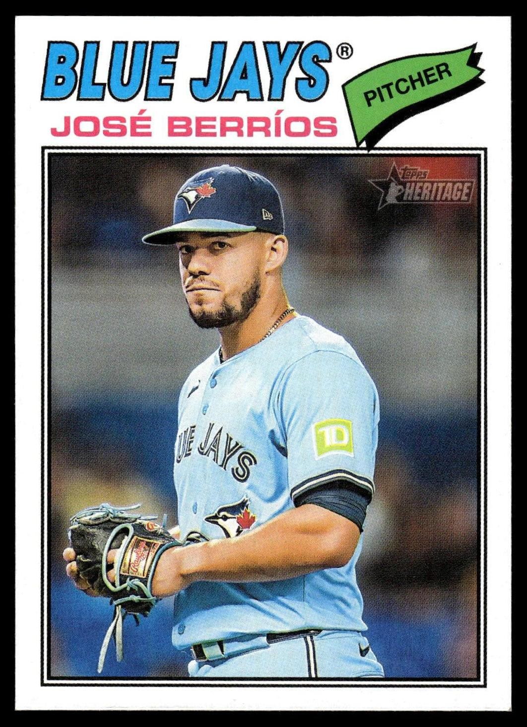 2026 Topps Heritage #56 José Berríos Chrome