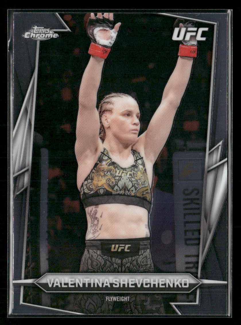 Valentina Shevchenko 2026 Topps Chrome UFC #3 MMA/UFC