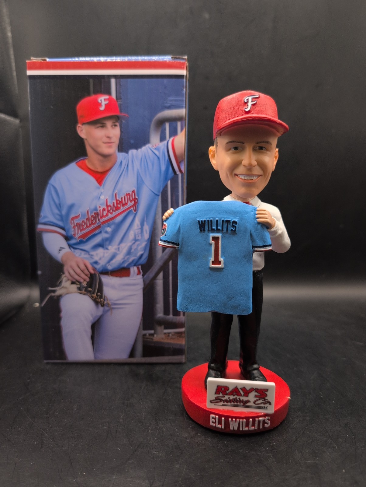 Eli Willits #1 Pick Fredericksburg Nationals SGA Bobblehead & Card 4/19/26