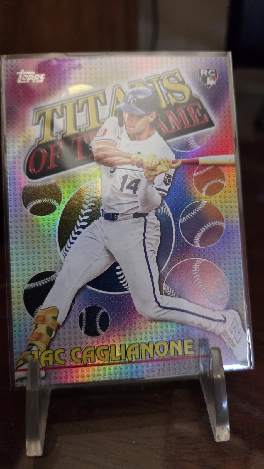 2026 Topps Series 1 – Titans of the Game Jac Caglianone #TOG-12 (RC)