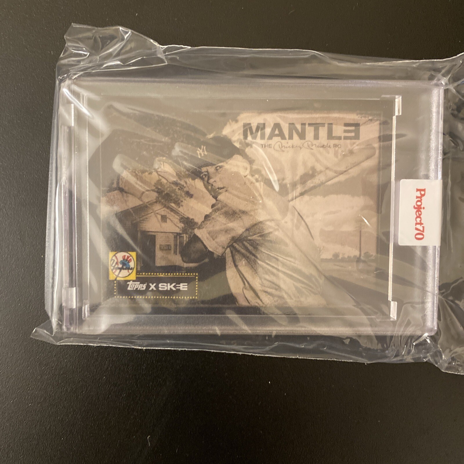 Mickey Mantle Topps Project 70 Yankees 2021 Dj Skee Artist