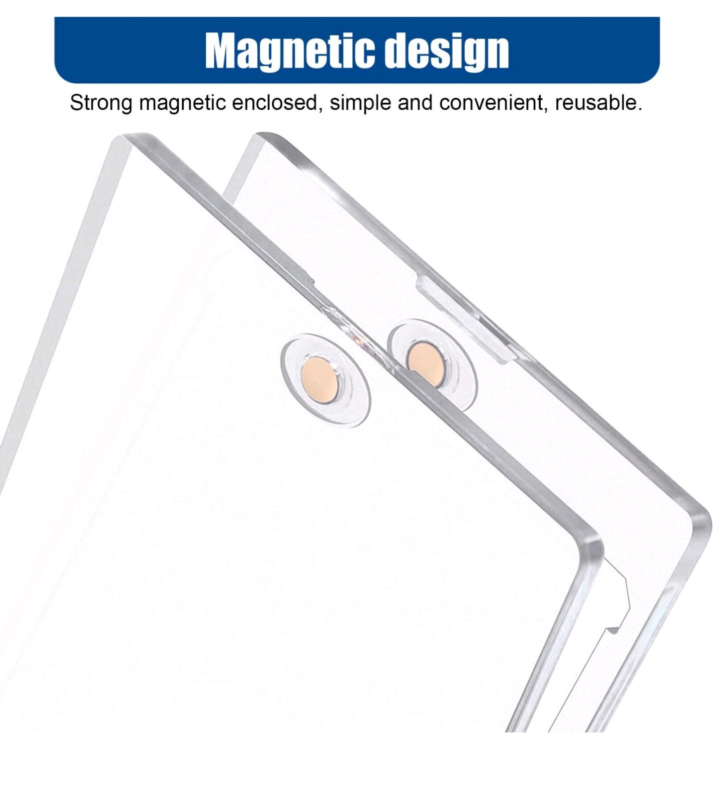 THE PERFECT PART 25 Magnetic Card Holders 35pt UV Protection