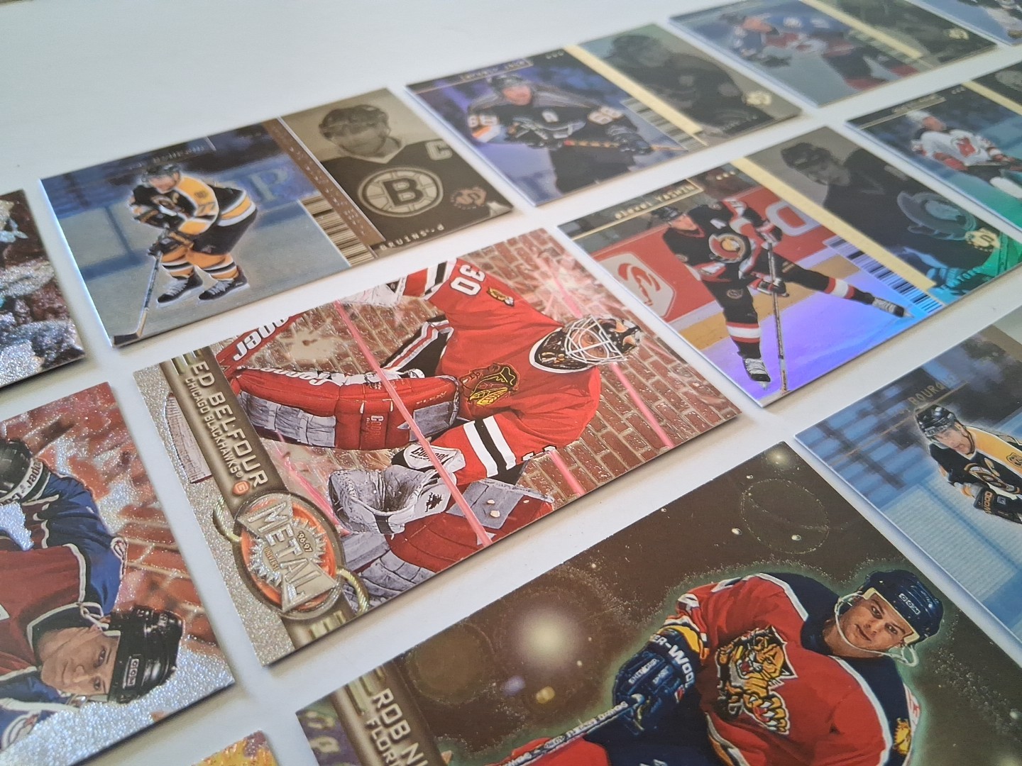 1998-99 Upper Deck UD3 Three Star Spotlight Hockey Card Lot