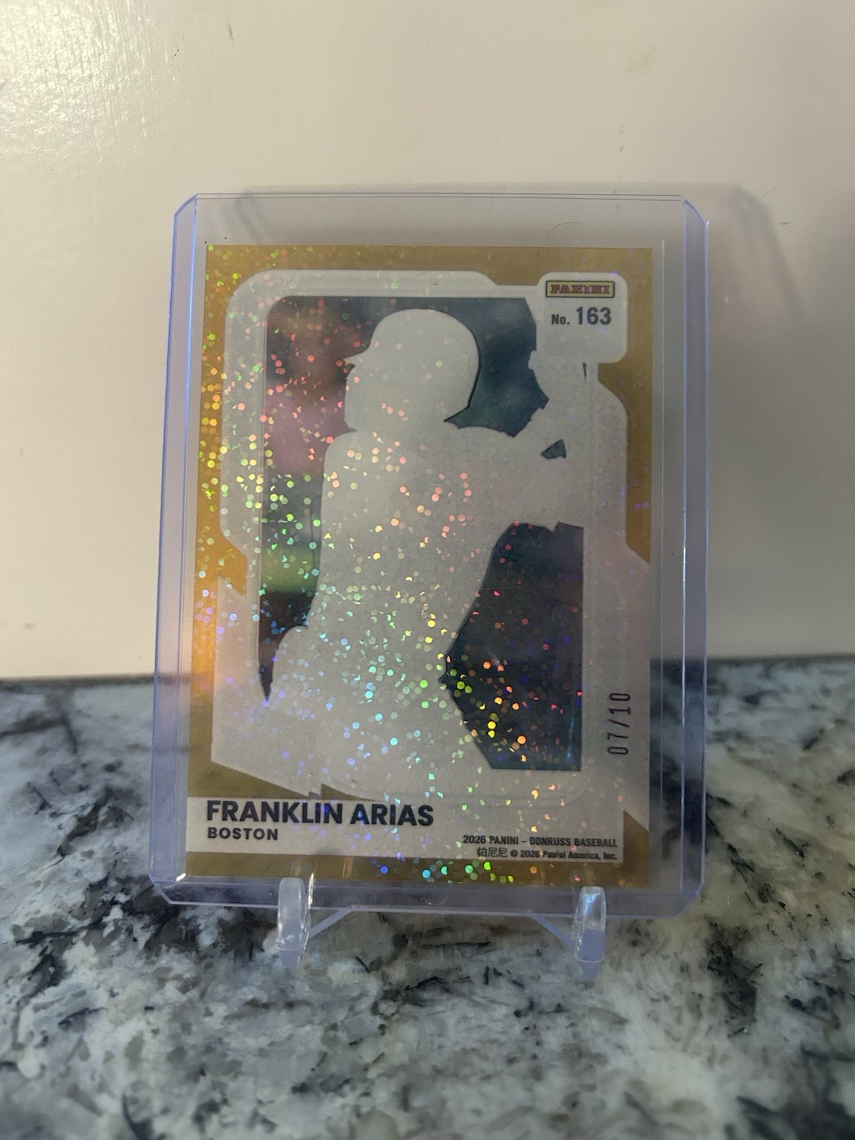Franklin Arias Donruss Clearly /10 Rated Prospect