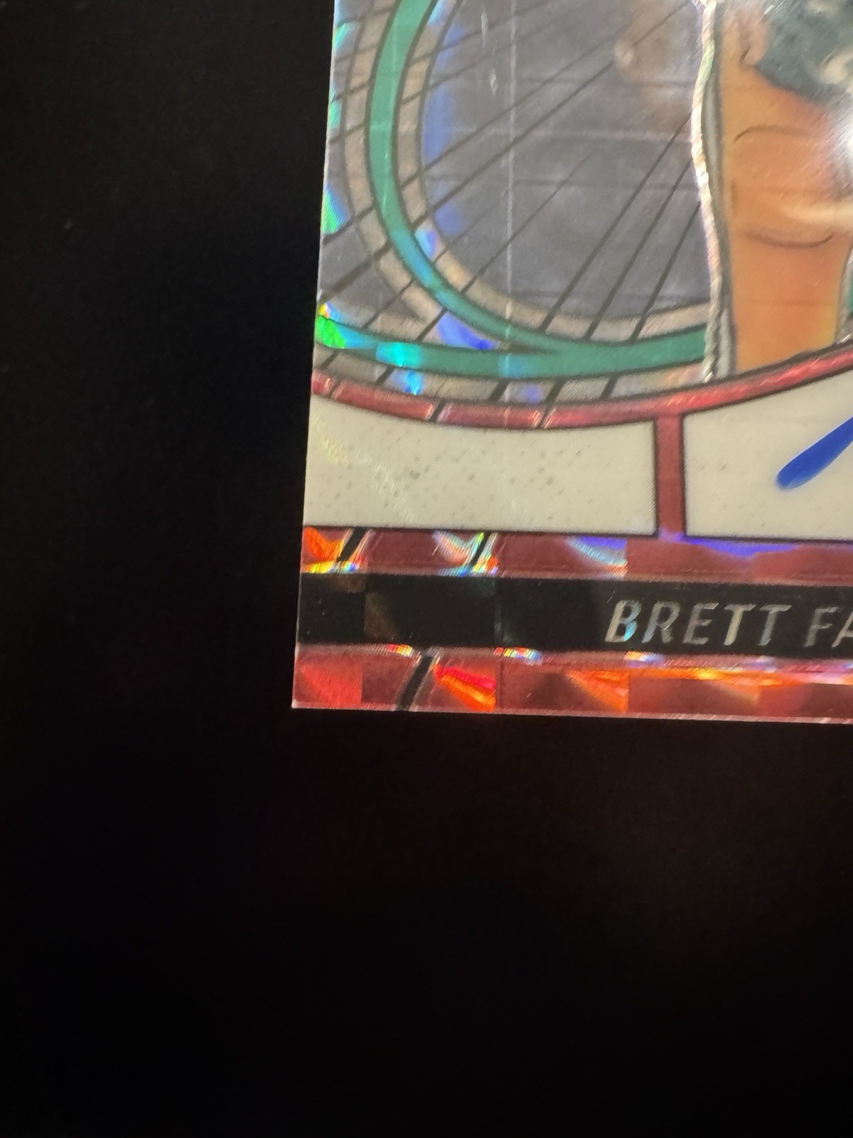2023 Panini One – The Oneders Autographs Brett Favre #375 Green /49 (AU)