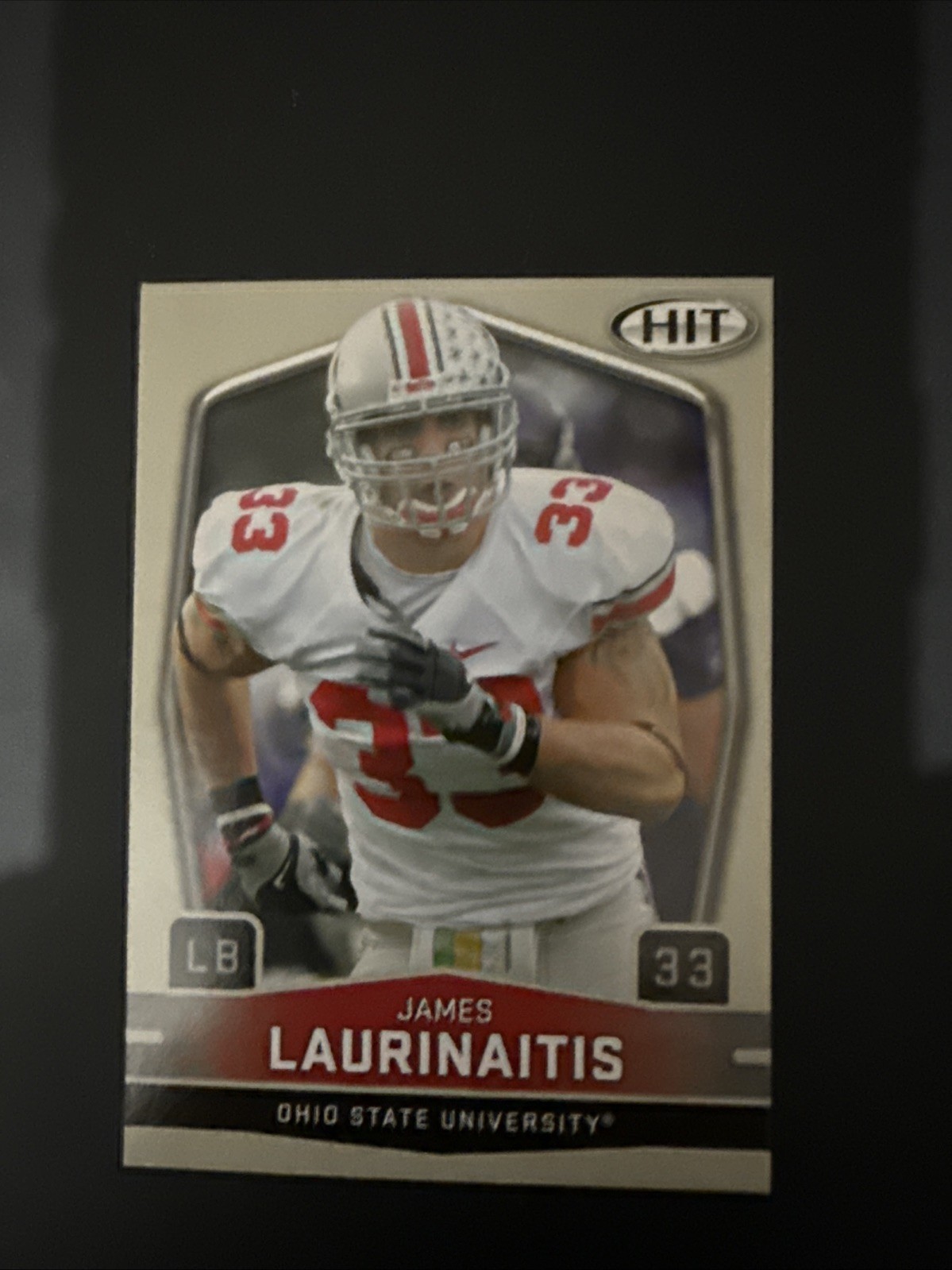 2009 SAGE Hit – James Laurinaitis #33 (RC)