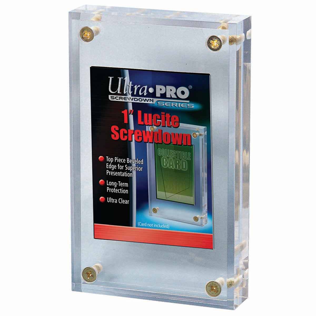 Ultra PRO 1 Inch Lucite Screwdown Non Recessed Trading Card Long Term Protection