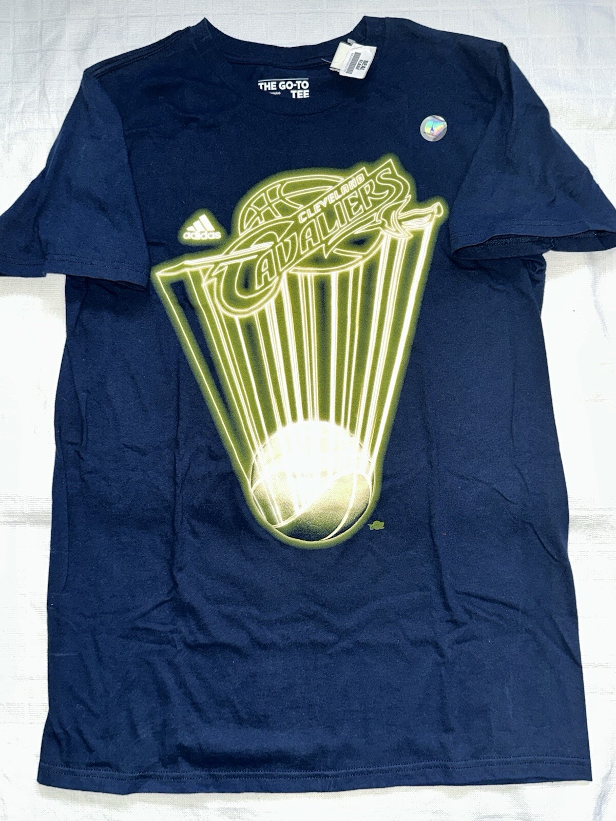 Cleveland Cavaliers Adidas 2016 Adidas NBA Champs Larry Obrien Trophy Tee-Medium