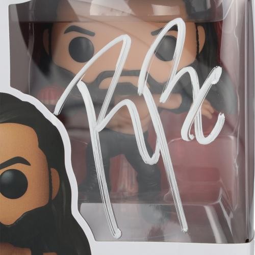 Roman Reigns WWE Autographed #183 Superman Punch Funko Pop! Figurine