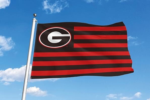 GEORGIA BULLDOGS 3’X5′ FLAG BANNER ***100% FULL COLOR ON BOTH SIDES OF FLAG***