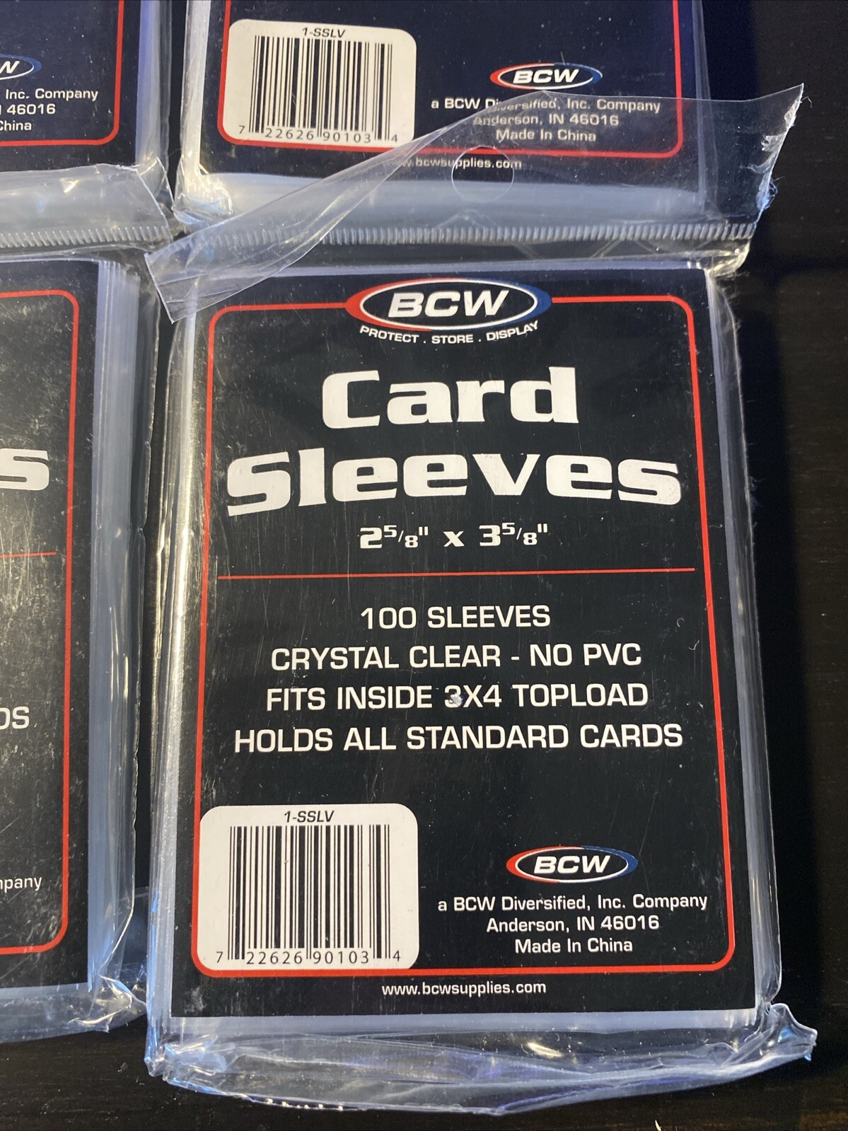 BCW Standard Card Sleeves – 400 Penny Sleeves – 2-5/8″ X 3-5/8″ | Crystal Clear