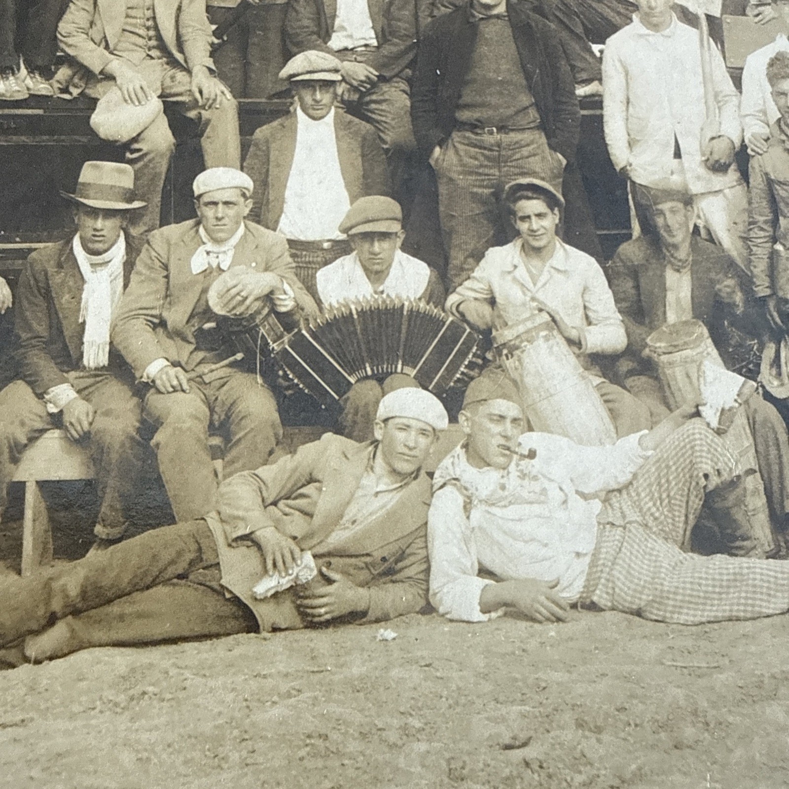 1930 Uruguay Club Atletico Group Photo 8×10” Oct 1930 Rare 1st World Cup
