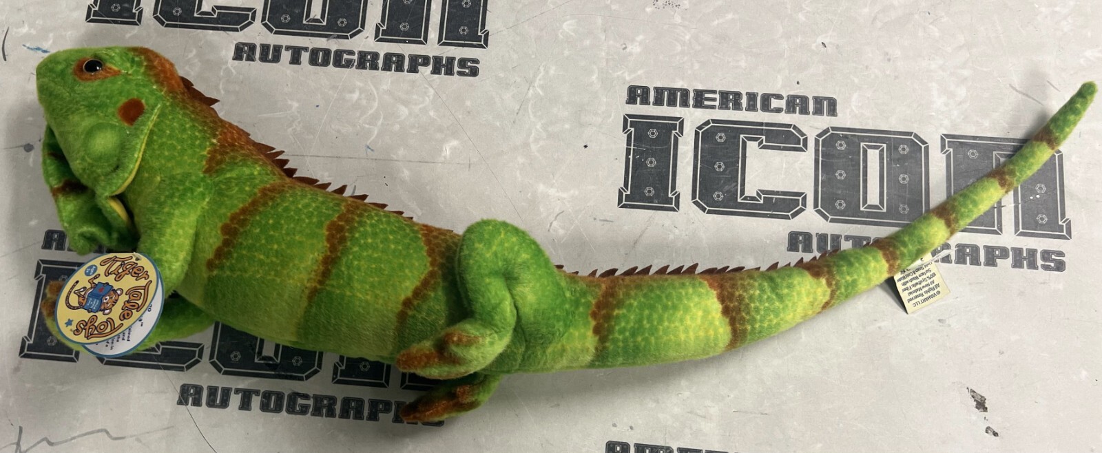 Mr. Iguana Signed 38″ Plush Yezka Stuffed Lizard WWE NXT Lucha Libre AAA Auto’d