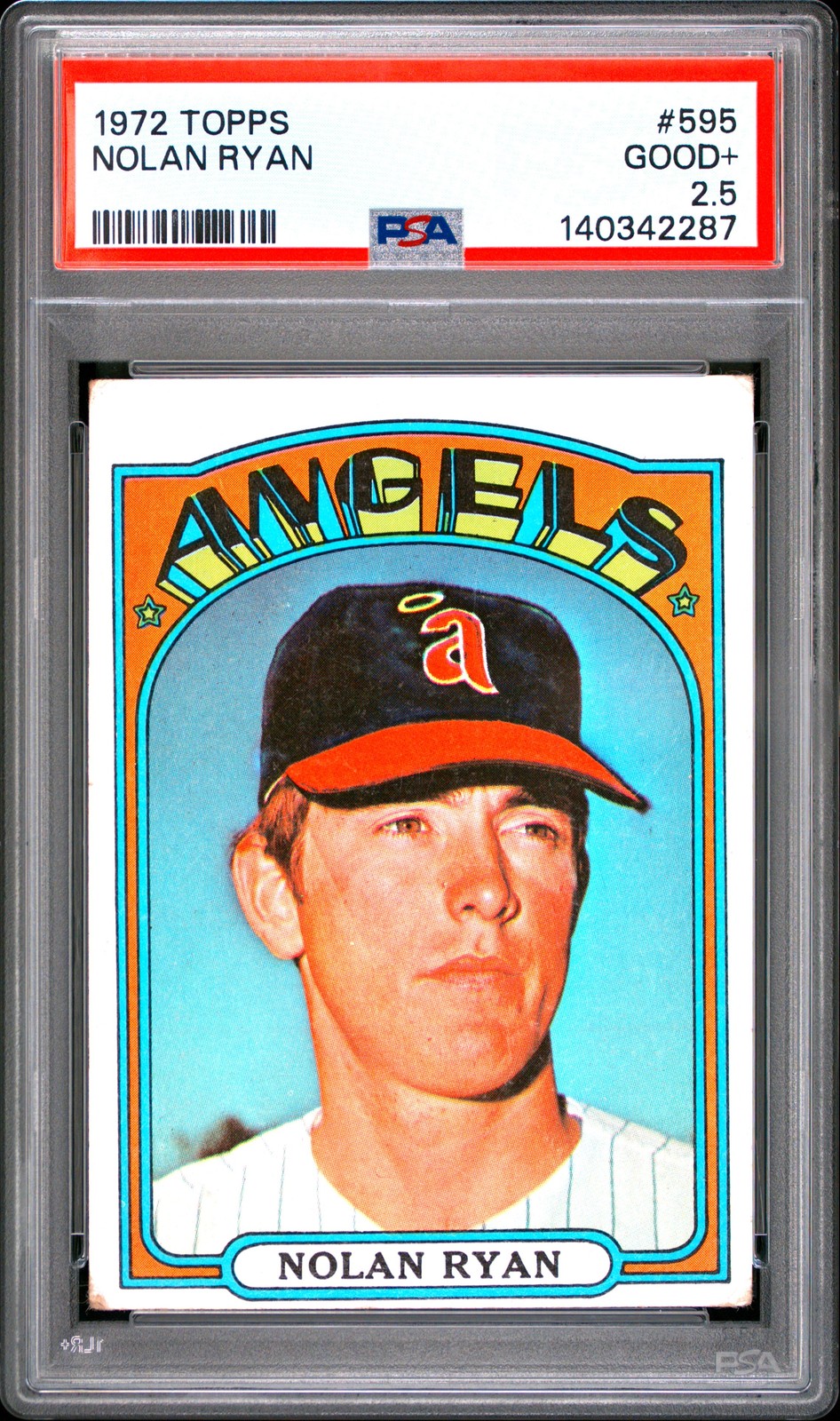 1972 Topps 595 Nolan Ryan PSA 2.5 140342287
