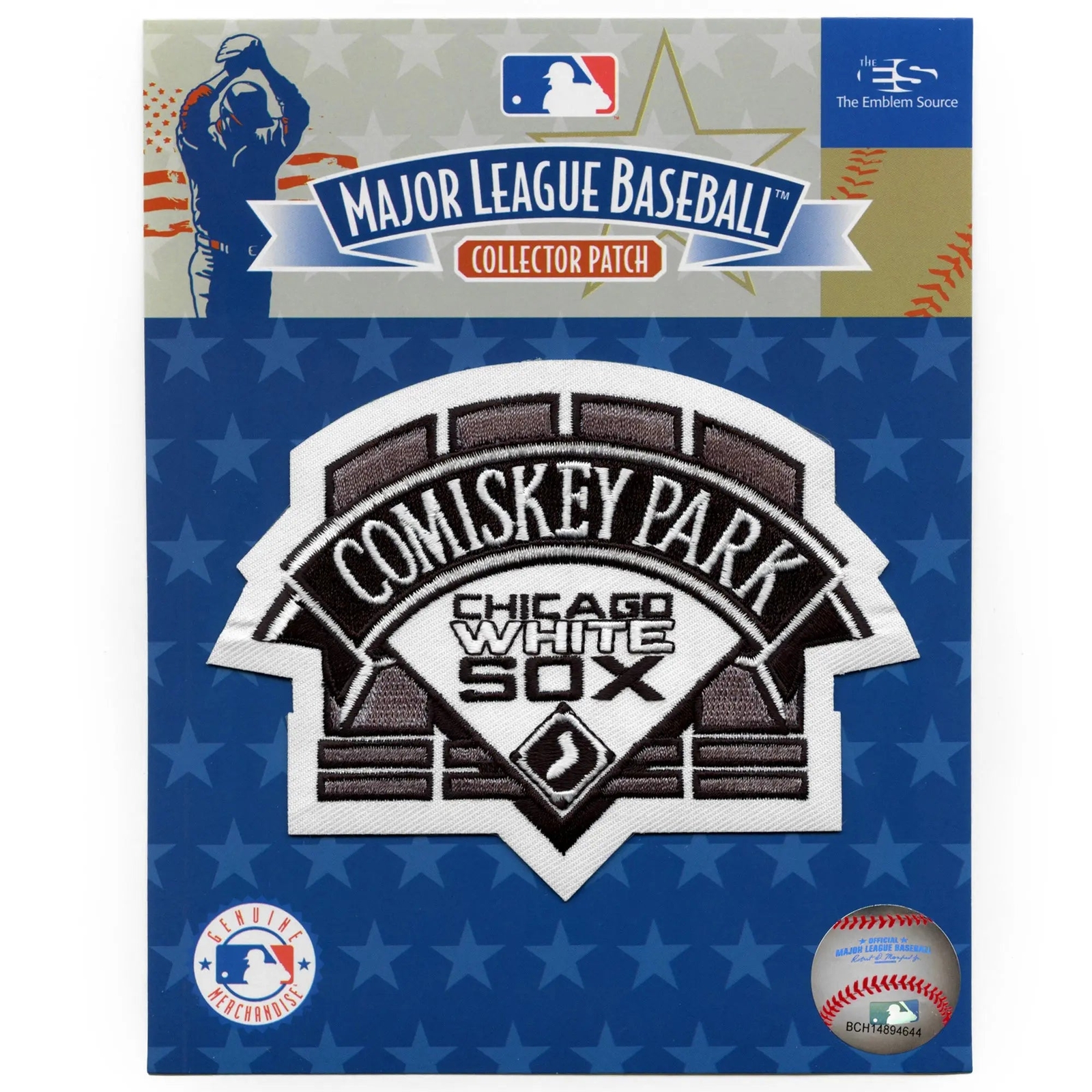 Chicago White Sox Comiskey Park Logo Jersey Sleeve MLB Patch Emblem Stadium