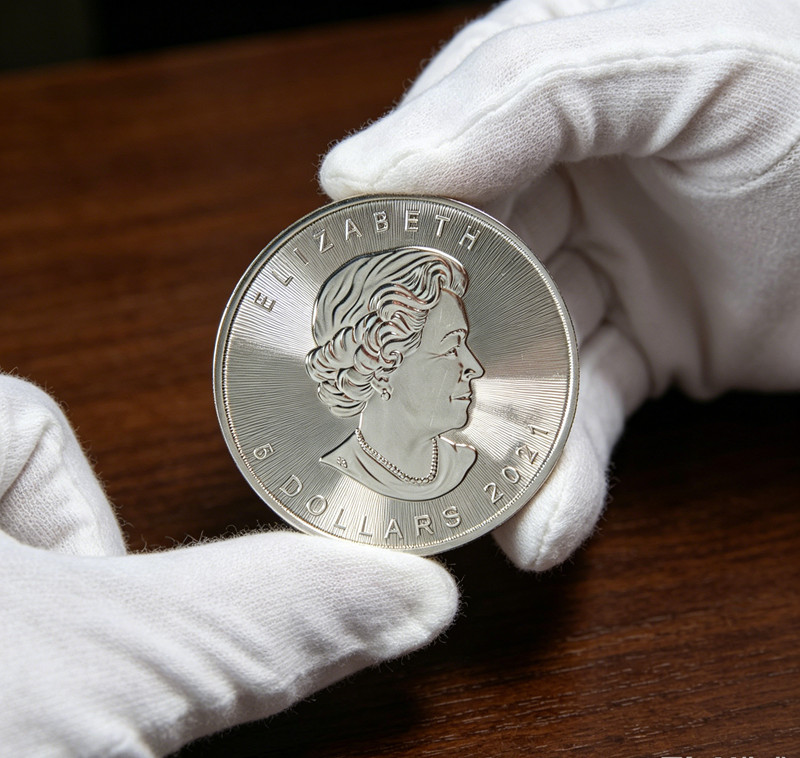 🍁2021 Canadian Maple Leaf (BU) (.999 Purity) 1 oz 5 Dollars Commemorative