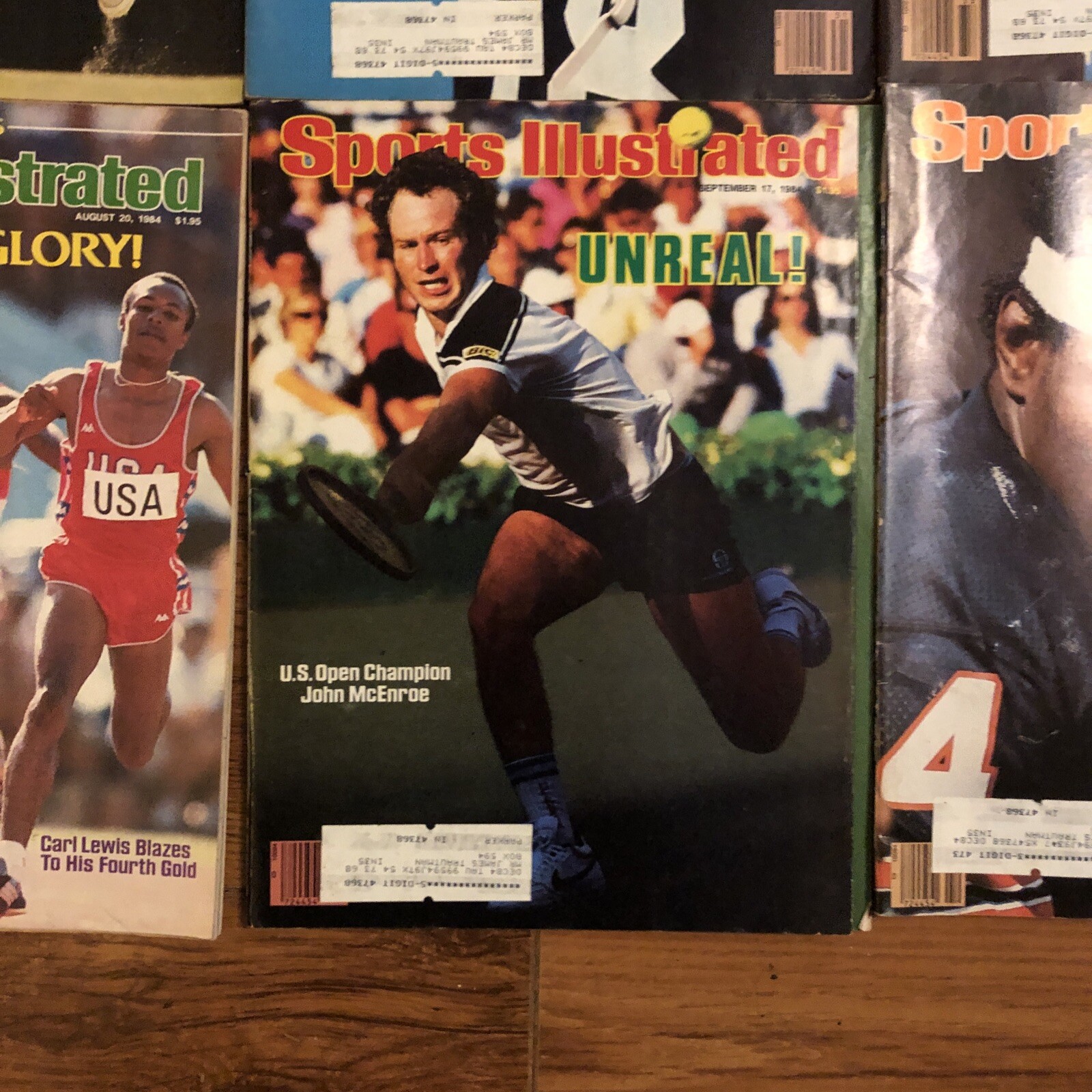 10 1984 SPORTS ILLUSTRATED (1/23-2/13-4/30-7/16-7/30-8/13-8/20-9/17-10/15&10/29)