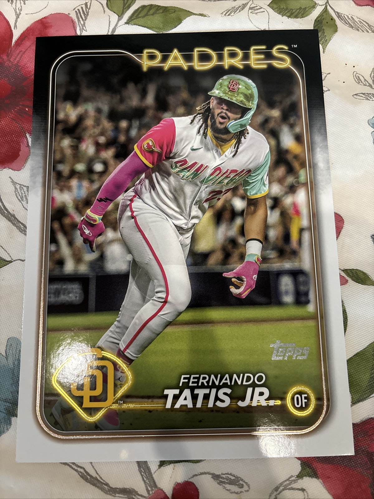 2024 Topps #OTB-8 FERNANO TATIS JR. Oversized Super Monster Box Topper