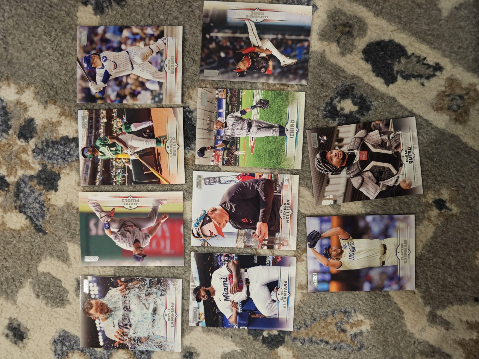 2025 Topps Stadium Card Lot With Rookies,inserts,foil,sepia
