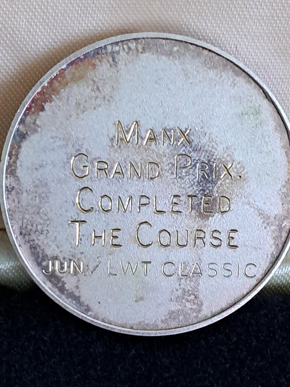 MGP Lightweight Isle of Man TT Competitor Finisher’s Medal & box iom manx man