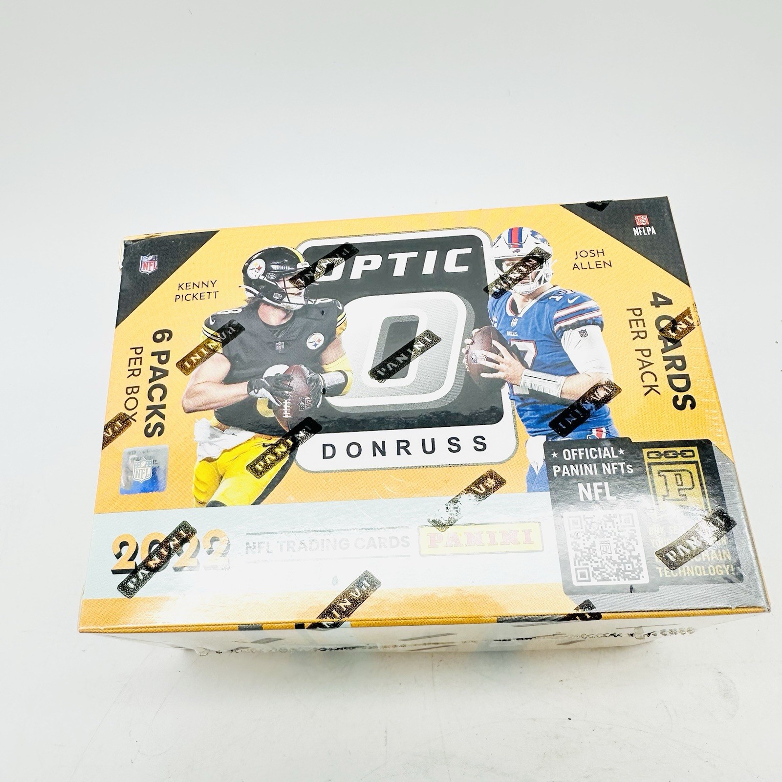 2022 Panini Donruss OPTIC Football NFL Blaster Box Sealed Purple Shock