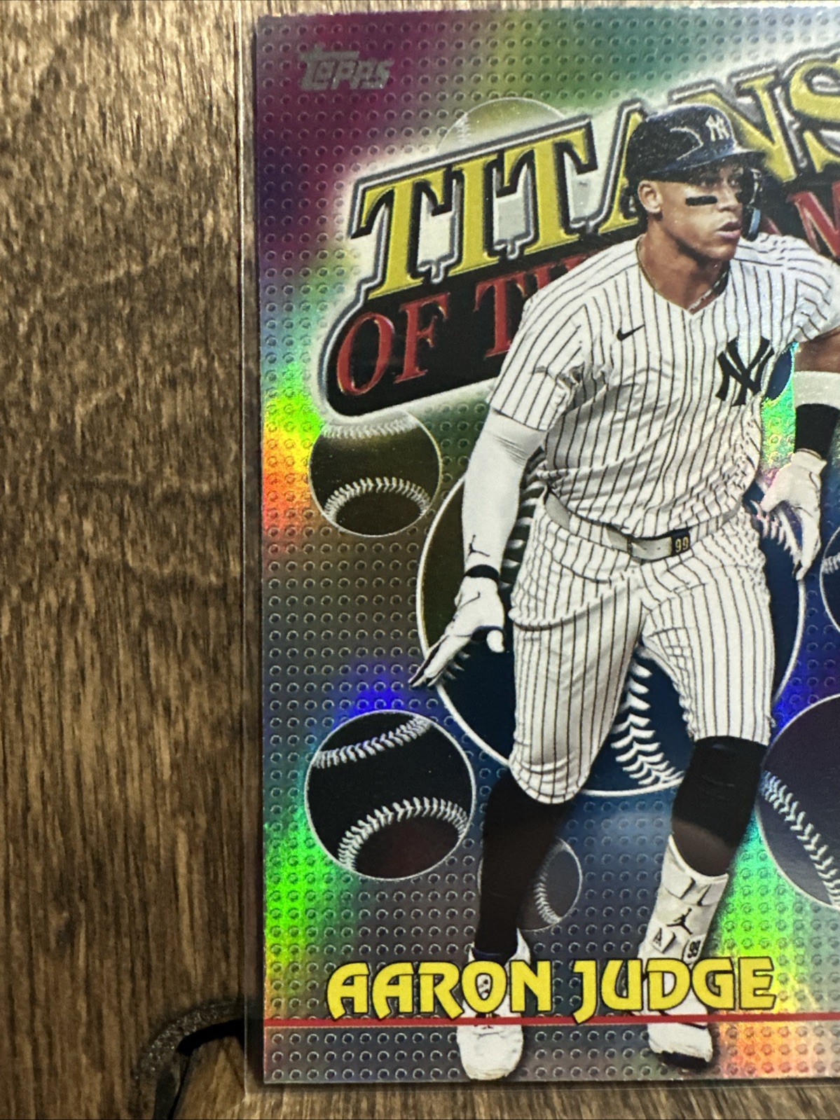 2026 Topps Series 1 Aaron Judge Titans of the Game #TOG-3 New York Yankees