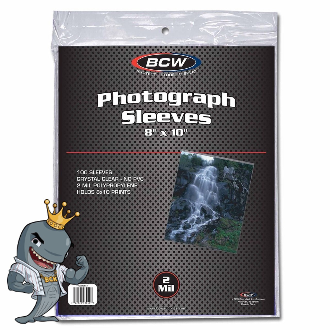 BCW 8×10 Photo Sleeves 100ct Pack FREE SHIP