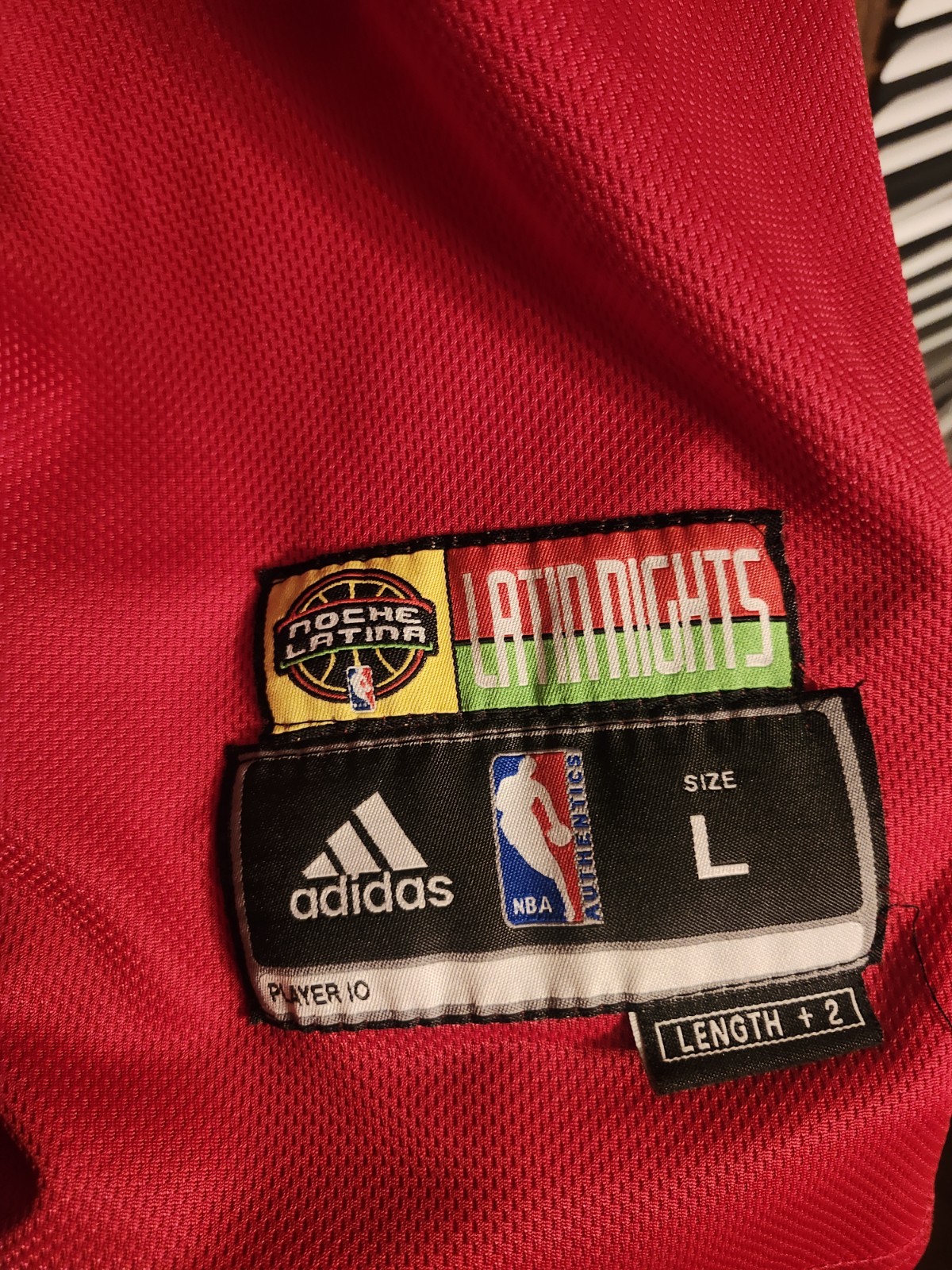 Derrick Rose Adidas Chicago Stitched Latin Los Bulls Basketball Jersey Sz Large