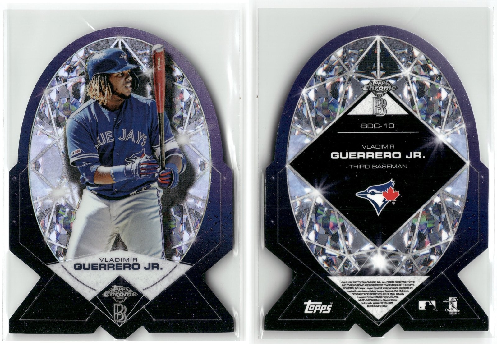 2020 Topps Chrome Ben Baller VLADIMIR GUERRERO JR. #BDC-10 NM