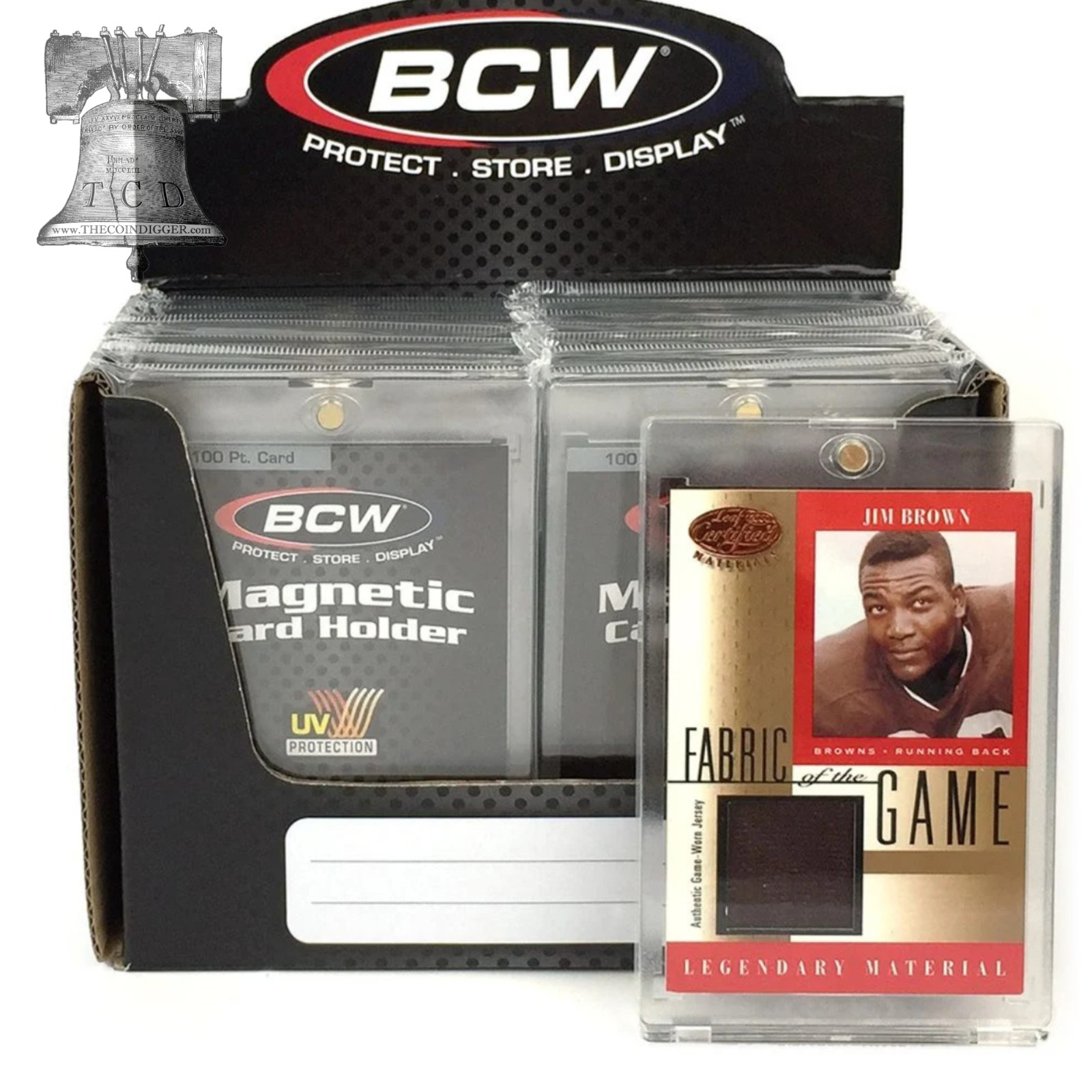 BCW Card Holder Magnetic Slab One-Touch Basketball WWE MMA Golf Auto Relic Cards