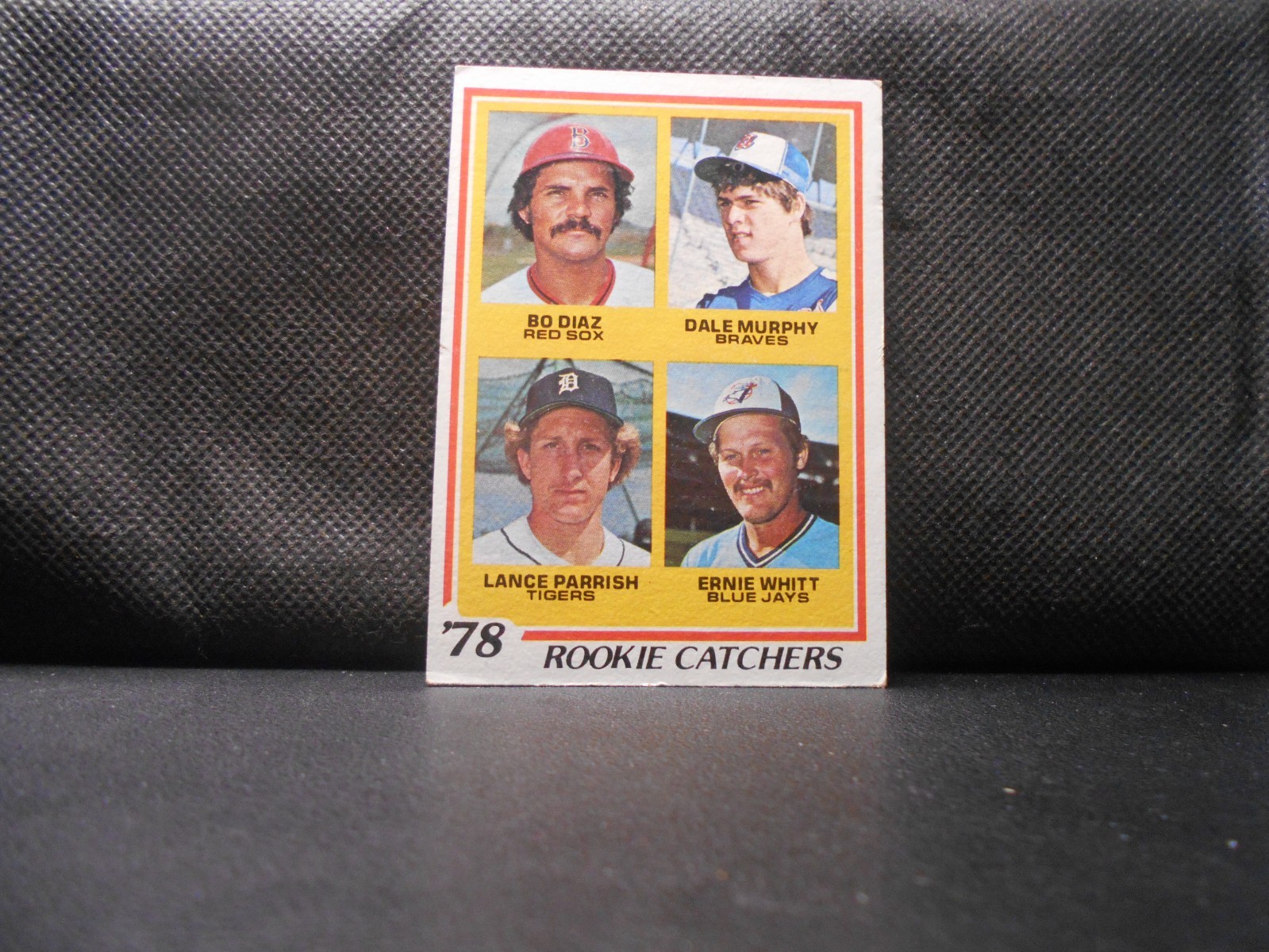 1978 Topps – Rookie Catchers Dale Murphy, Lance Parrish, Ernie Whitt #708 (RC)
