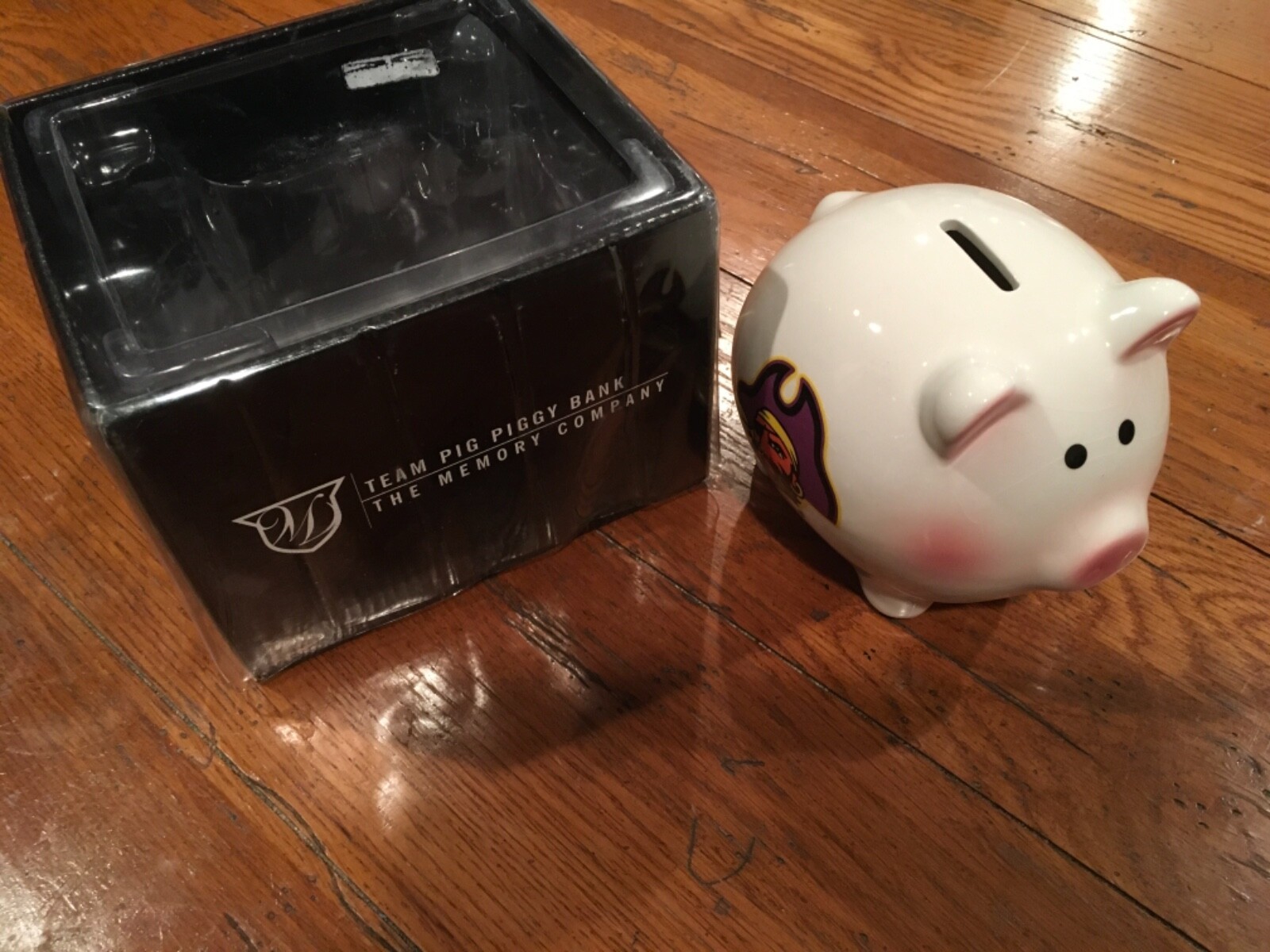 EAST CAROLINA UNIVERSITY PIRATES PIGGY BANK