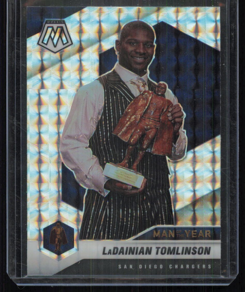 #265 2021 Panini Mosaic LaDainian Tomlinson Prizm San Diego Chargers