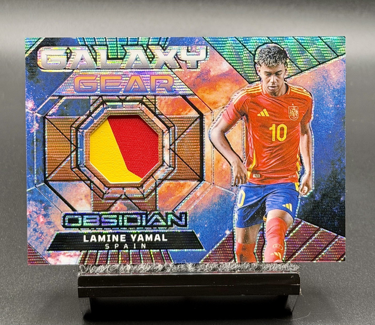 2024-25 Obsidian Lamine Yamal 🇪🇸 ⚽️Galaxy Gear Taiga MEM,SSP#/25,VERY RARE🔥