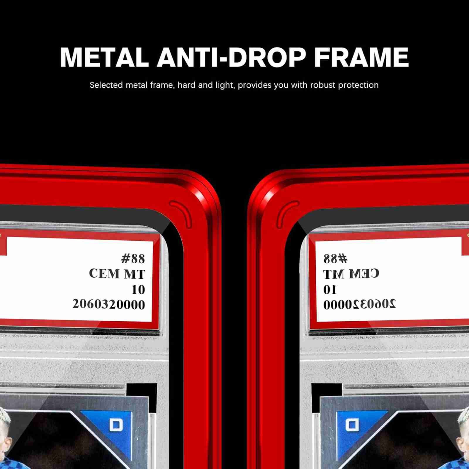 for PSA/CGC/BGS Slab Graded Trading Cards Protector Holder Magnetic Case Display