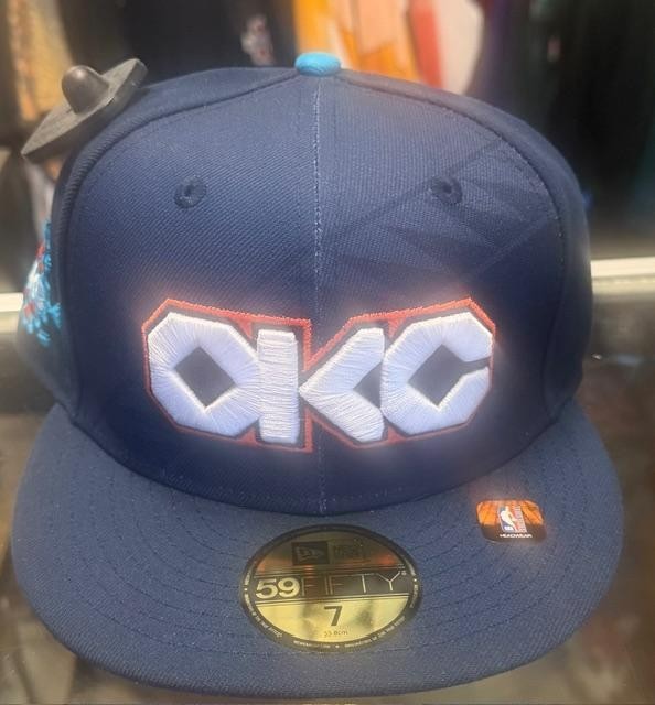 Oklahoma City Thunder 2025 City Edition New Era 59FIFTY Fitted Hat-OTC