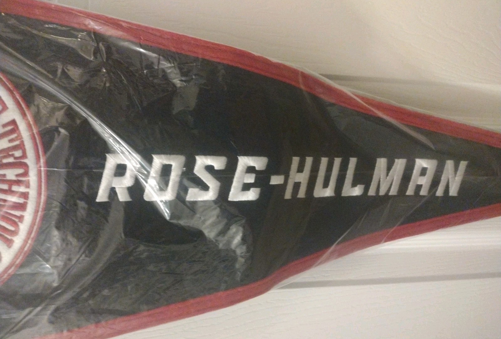 Rose-Hulman Pennant Winning Streak 13 inches by 32 Inches Wool Embroidered