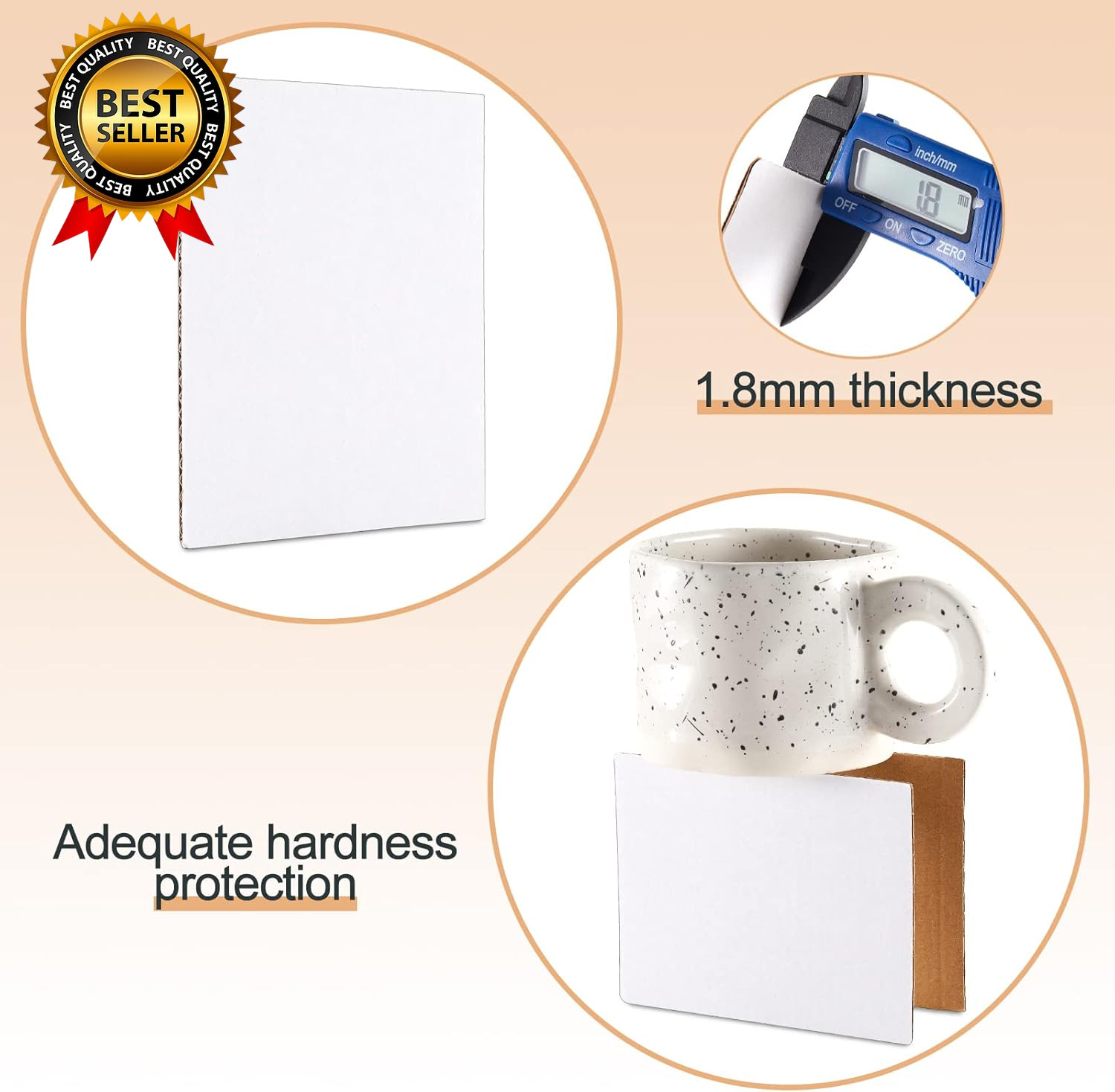200 Pcs Trading Card Shipping Protectors 4 X 6 Inches Corrugated Cardboard Sheet