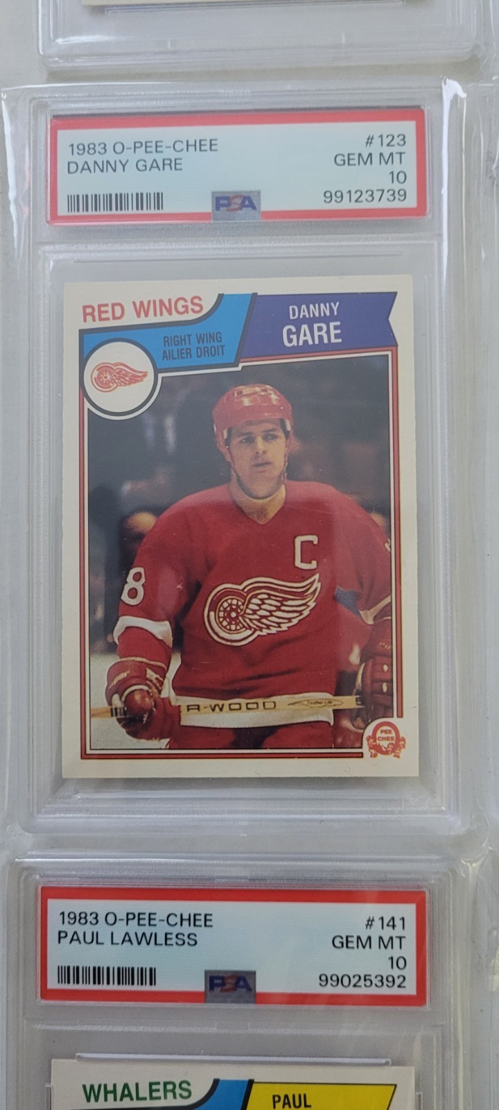 Lot of 9 1983-84 O-Pee-Chee OPC Hockey – All PSA 10 GEM MINT – 3 Rookie Cards RC