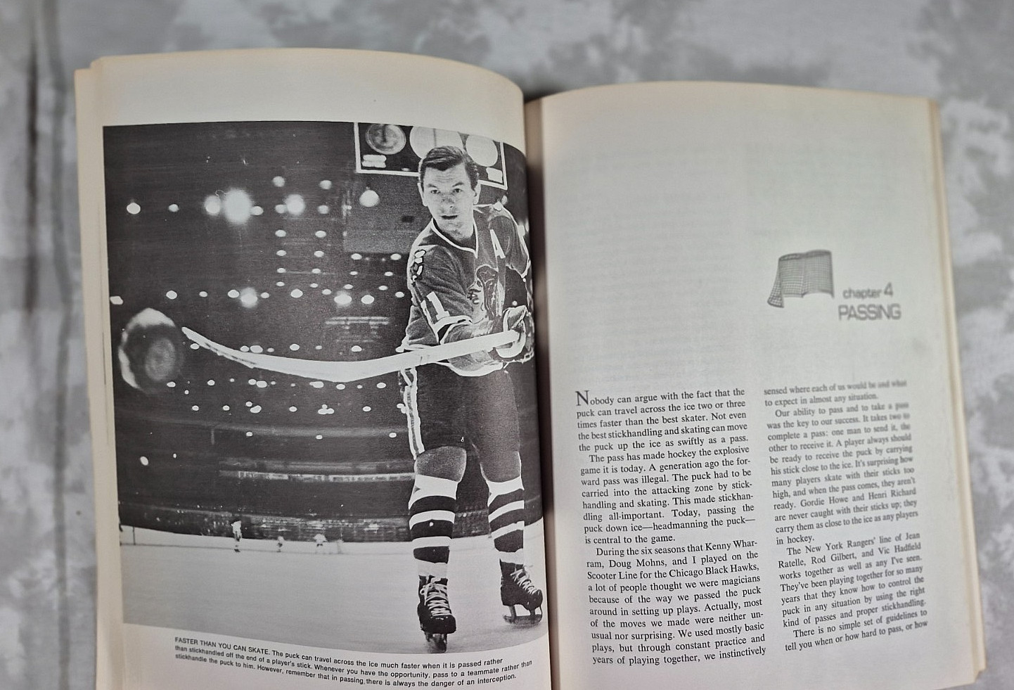 Inside Hockey magazine Step-by-Step Guide Stan Mikita Chicago Blackhawks 1971