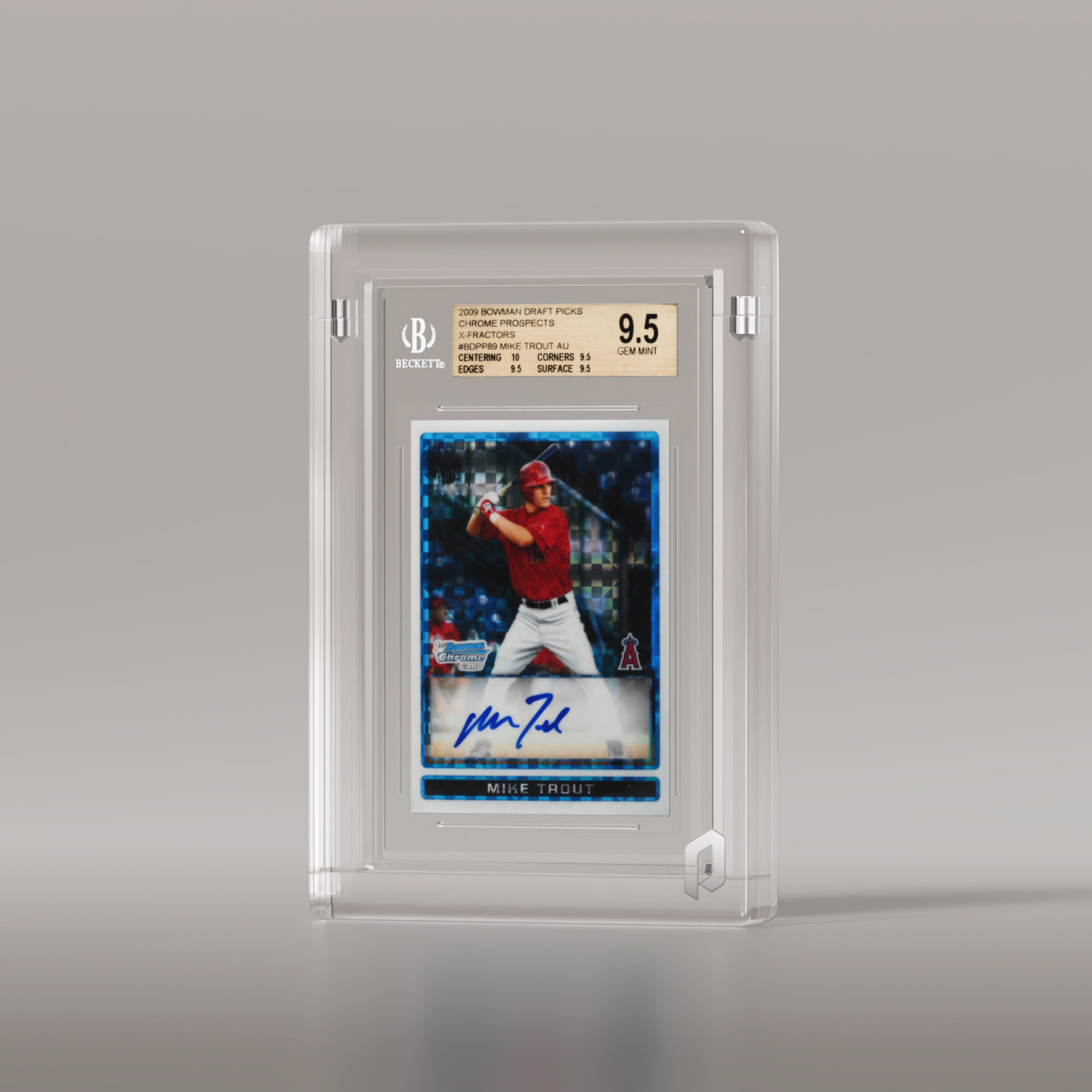 NANO (5mm) Phantom Display Crystal Acrylic Graded TCG Card Case