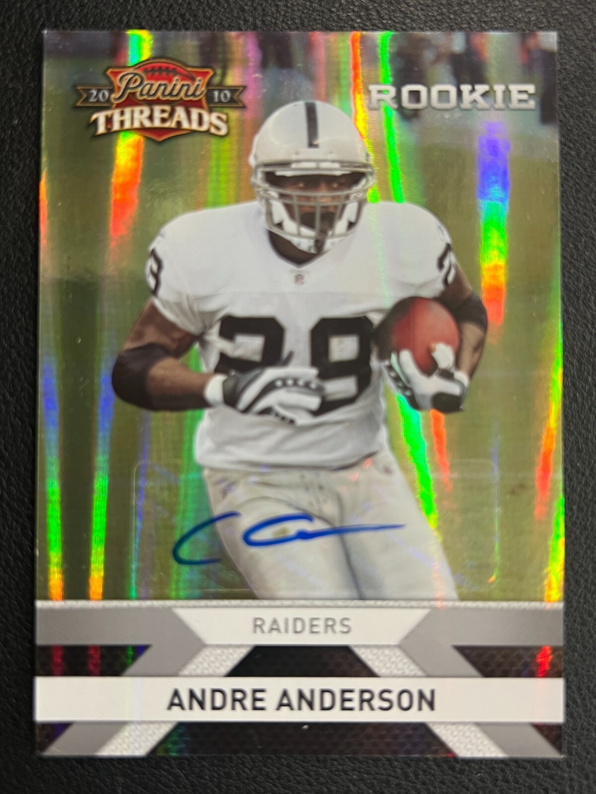 2010 Panini Threads – Silver Signatures #204 Andre’ Anderson /499 (AU, RC)
