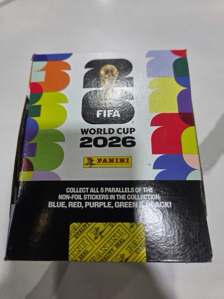 Panini FIFA World Cup 2026 Official Sticker 50-Pack Box Limited